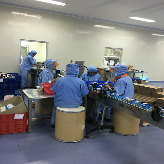 Visite pour le client pour l'encartonneuse