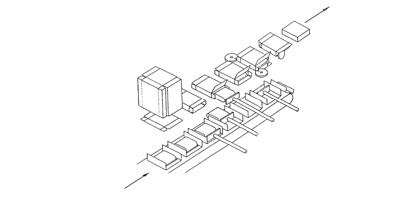 Principe de fonctionnement de la cartonneuse horizontale