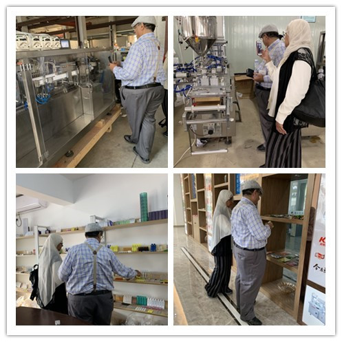 Machine d'emballage de sauce piment