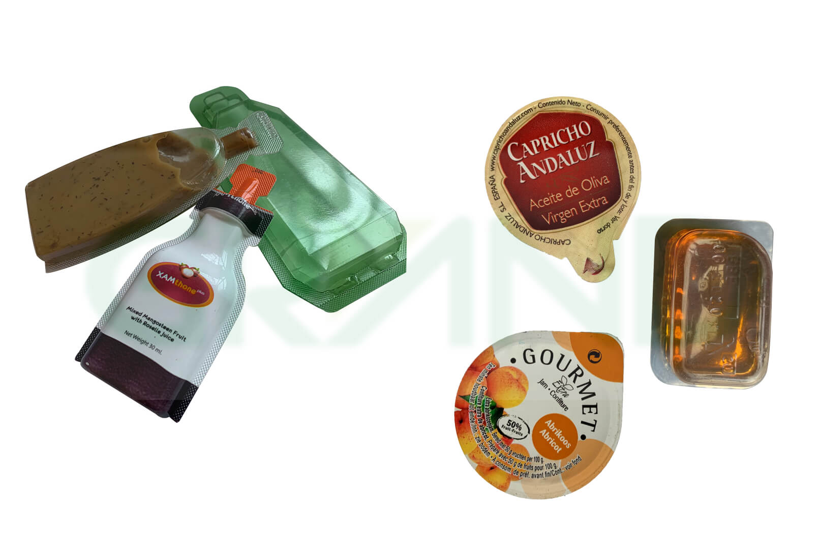 ampoules et cloques en plastique