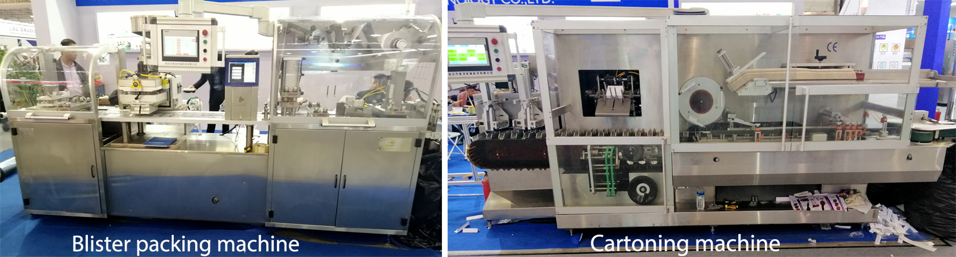 machine d'emballage et de cartonnage de boursouflure