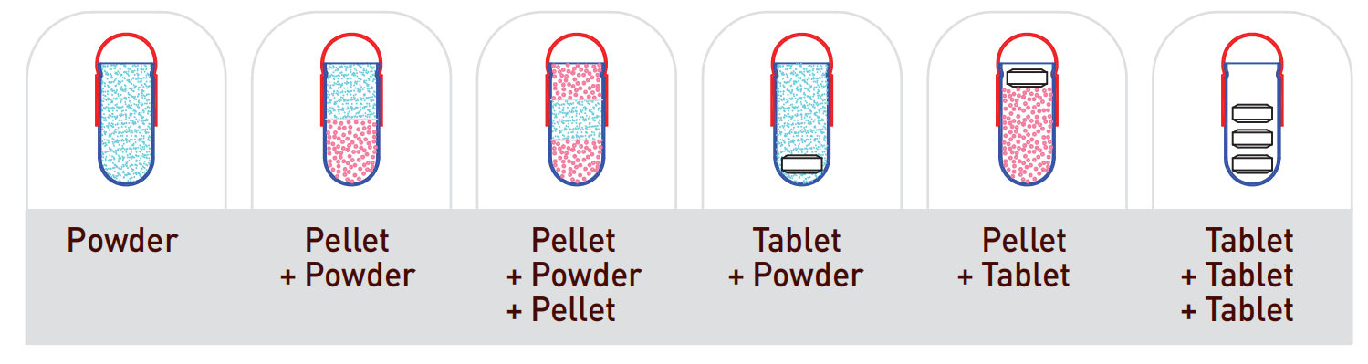 remplissage de la capsule machine_filling combinaison