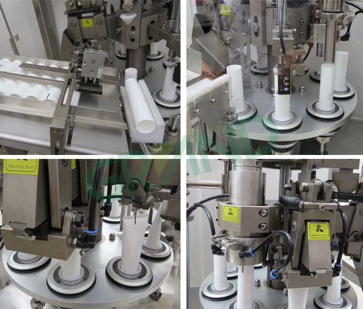 D&eacute;tails de la machine d'&eacute;tanch&eacute;it&eacute; du remplissage en m&eacute;tal