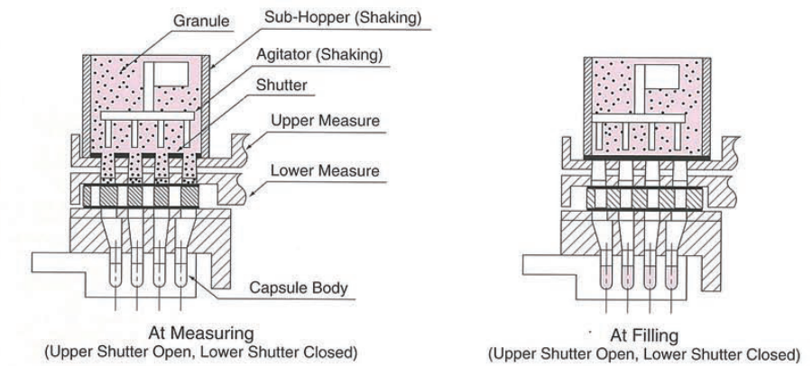 machine de remplissage de capsules