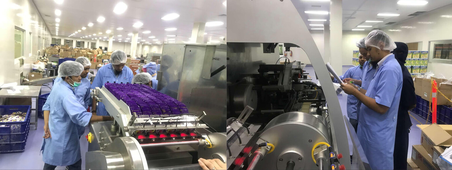 Cartonneuse de sachets au client indon&eacute;sien pour suppl&eacute;ment.