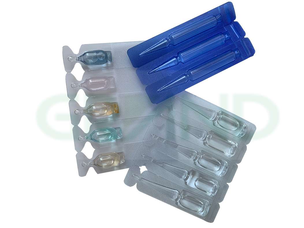 Ampoule en plastique pour l'acide hyaluronique liquide essn&eacute;al