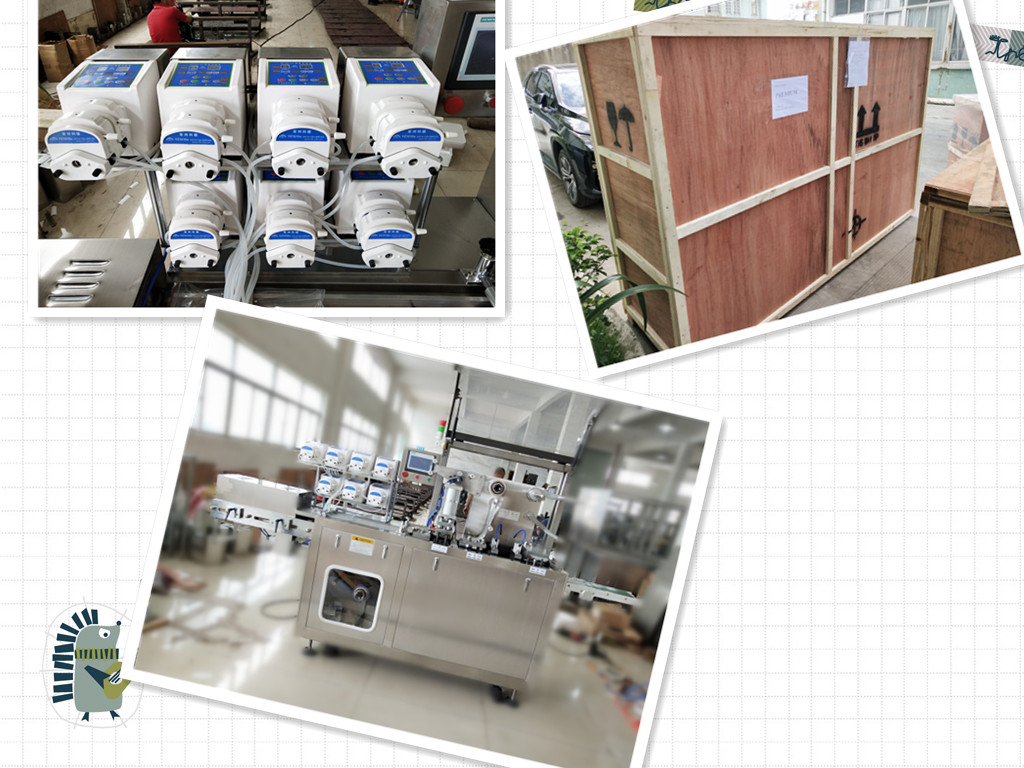 E Machine d'emballage d'huile liquide