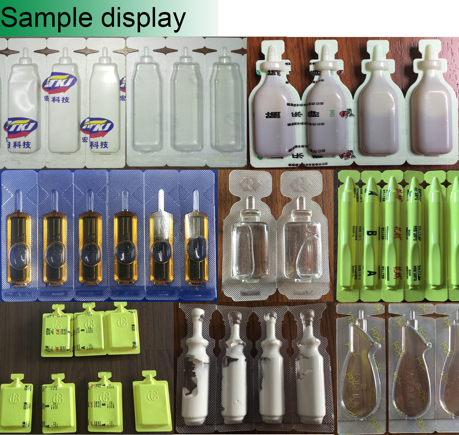 &Eacute;chantillon de machine de cachetage de remplissage cosm&eacute;tique de parfum de pesticide