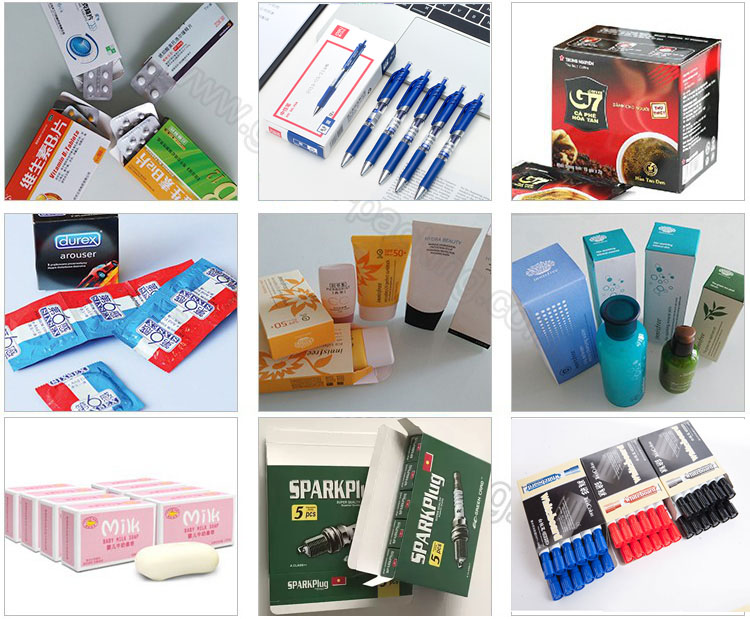 &Eacute;chantillon de machine &agrave; cartoning-vertical ZH-50S-50