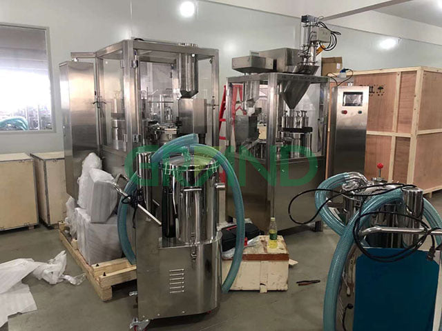 Machine de remplissage de capsule automatique de la Chine en Tha&iuml;lande