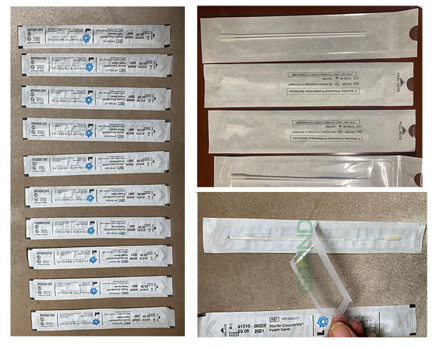 &Eacute;chantillon de machine d'emballage de la collection &agrave; carter st&eacute;rile