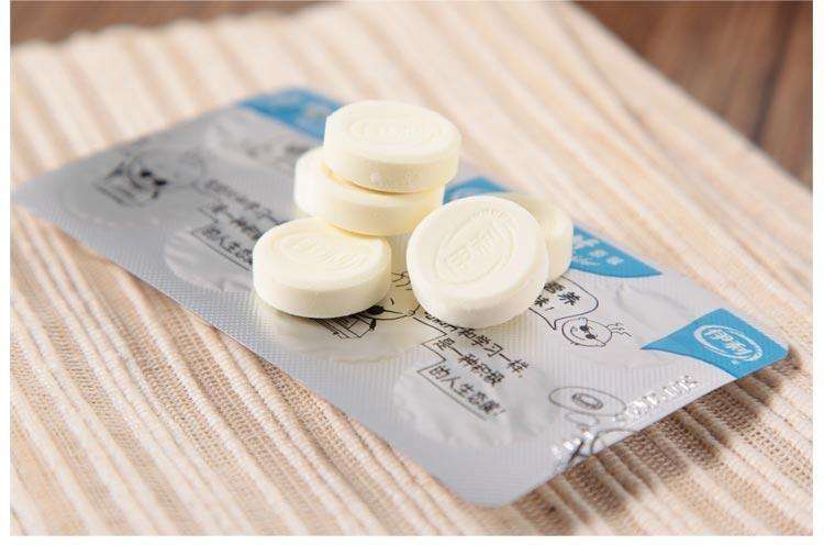 Emballage des cloques pour les comprim&eacute;s de lait