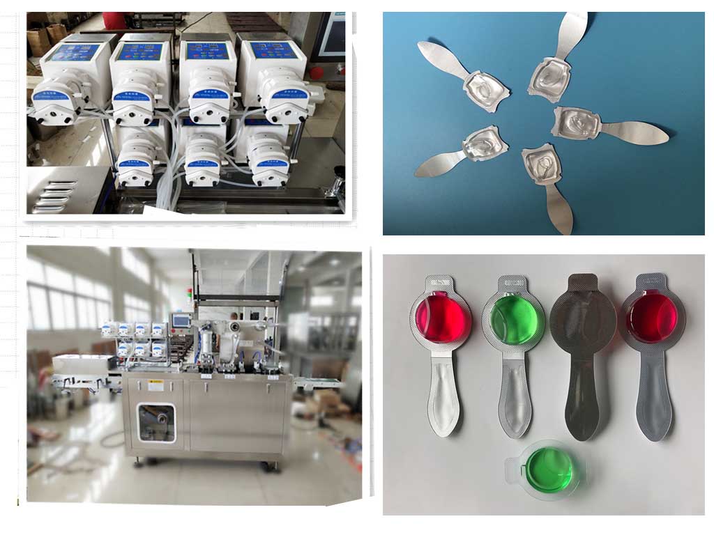 &Eacute;chantillon de machine d'emballage &agrave; cloques de parfum