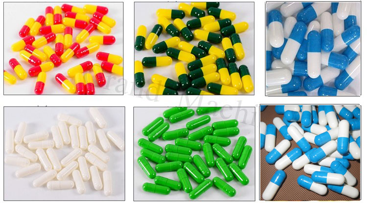 &Eacute;chantillon de machine de remplissage de capsule semi-sutomatique