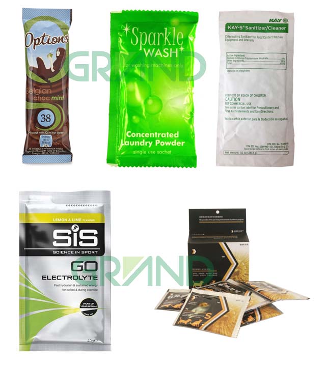 &Eacute;chantillon de machine d'emballage de sachet en poudre