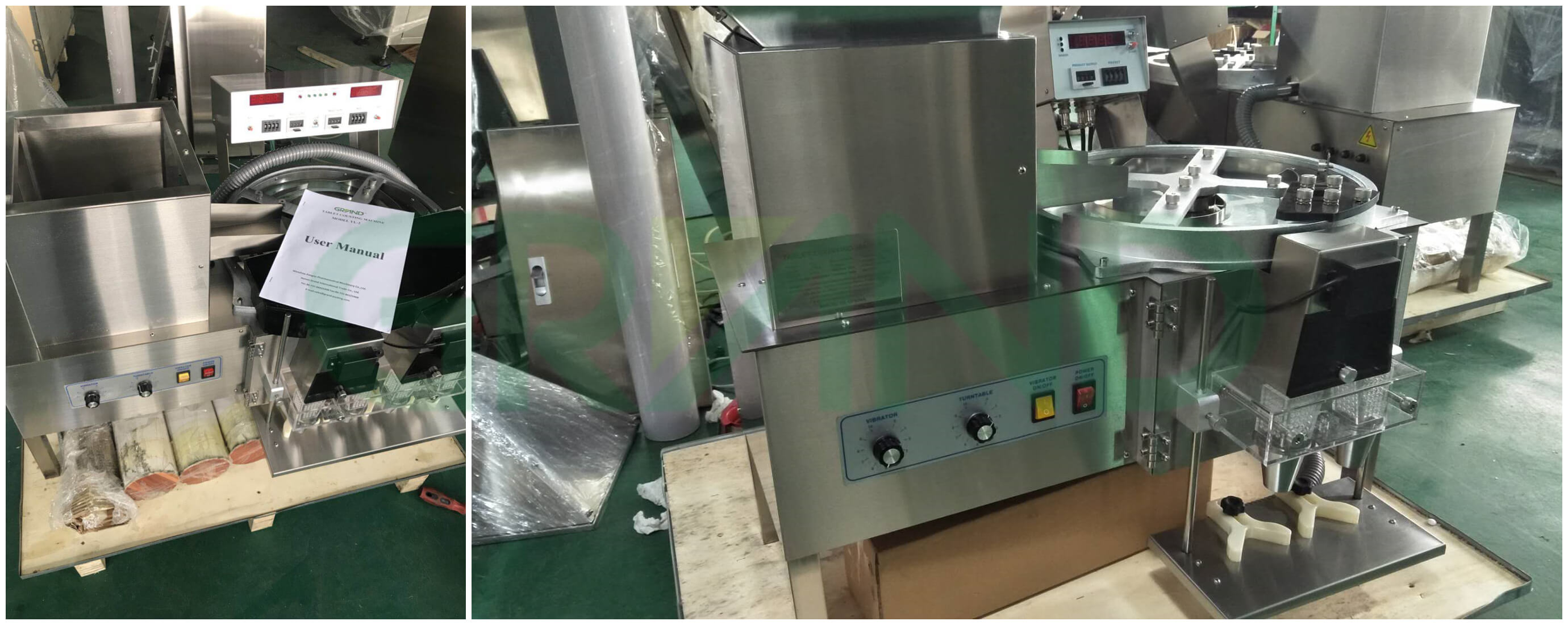 Machine de comptage de capsule et de tablette