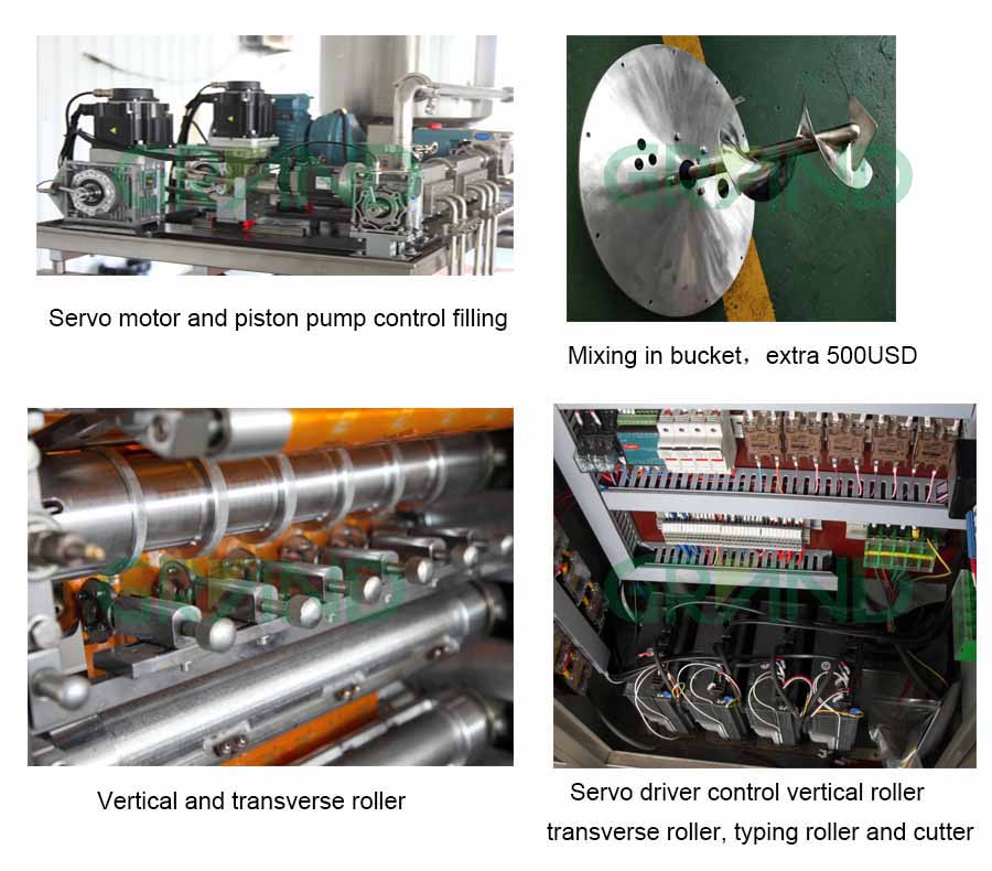 Coller la machine d'emballage Sachet05