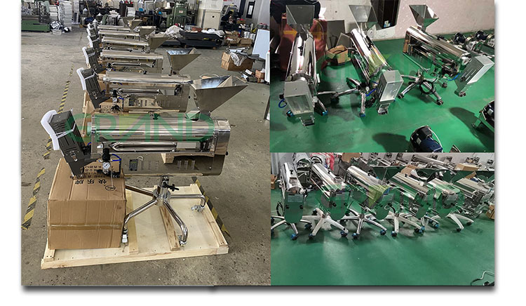 Machine de polisseuse capsule avec SORTER02