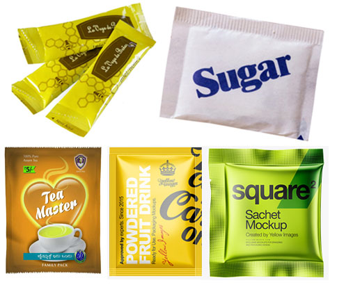 &Eacute;chantillon automatique de machine d'emballage Gel Sachet Gel Sachet