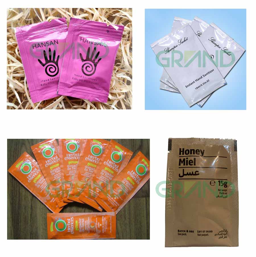 &Eacute;chantillon de machine d'emballage Sachet