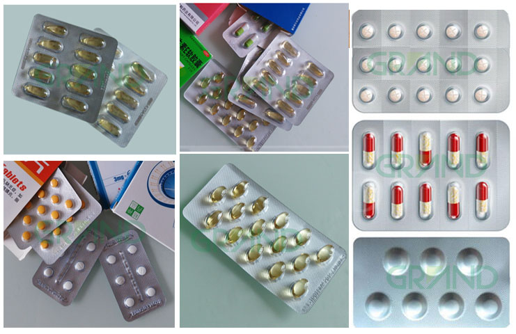 &Eacute;chantillon de machine d'emballage DPP80-BLISTER