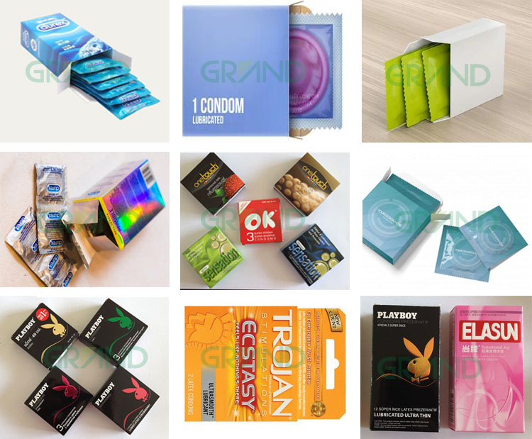 Machine d'emballage Blister Condom01