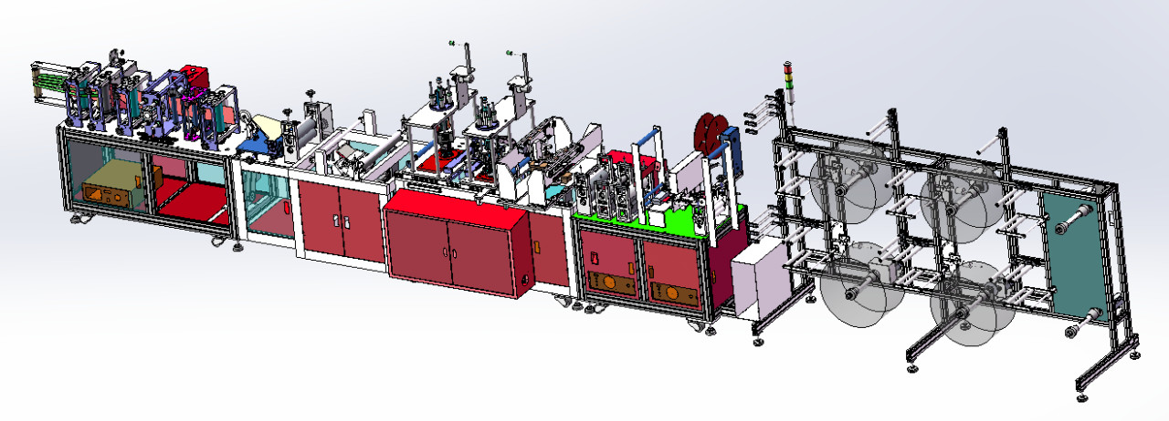 Machine de fabrication de masque N95