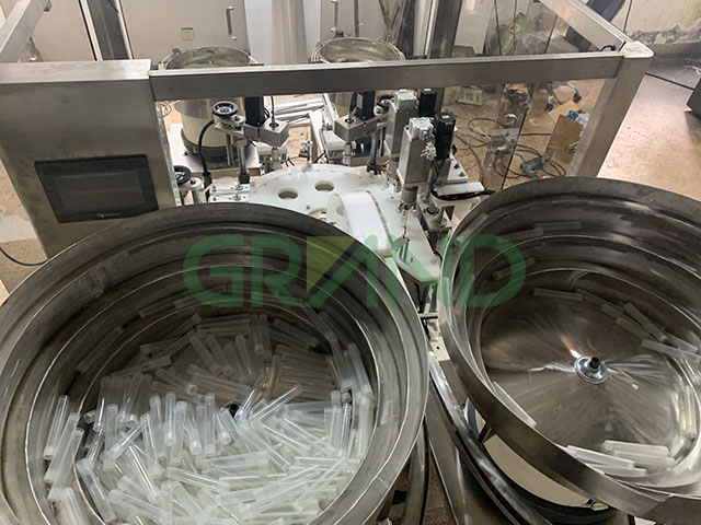 Kit d'essai de tube remplissage et plafonnement de la machine de stracture Draw01