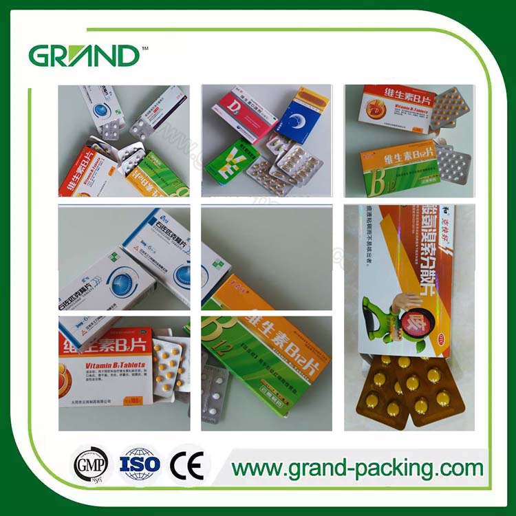 Machine de carton blister automatique