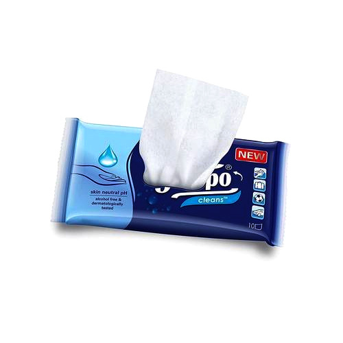 papier &agrave; tissus humides