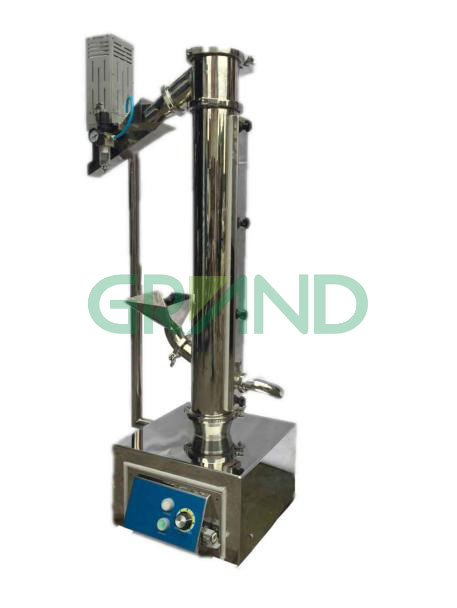 Machine de polissage et de tri de capsule verticale